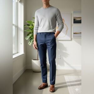 Theory Marlo HT Suiting Wool blend Check Pants , size 32/33